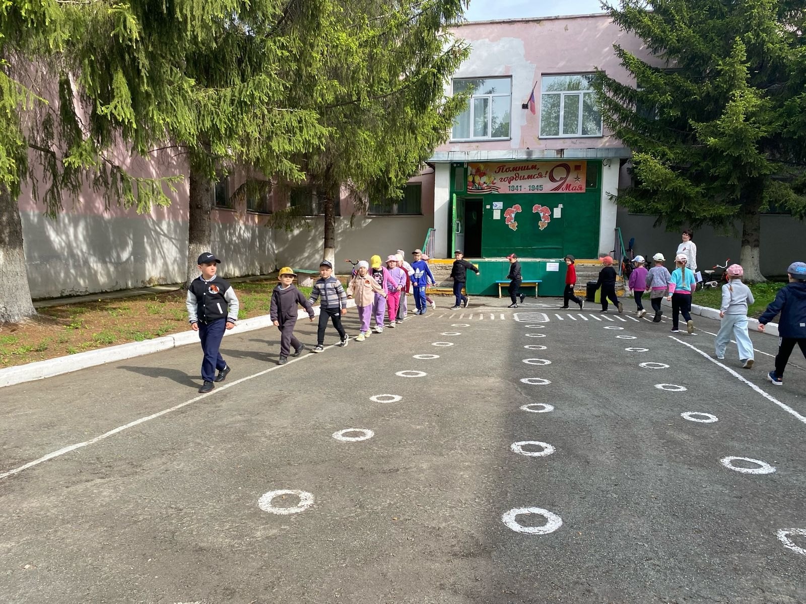 День Победы у дошколят..